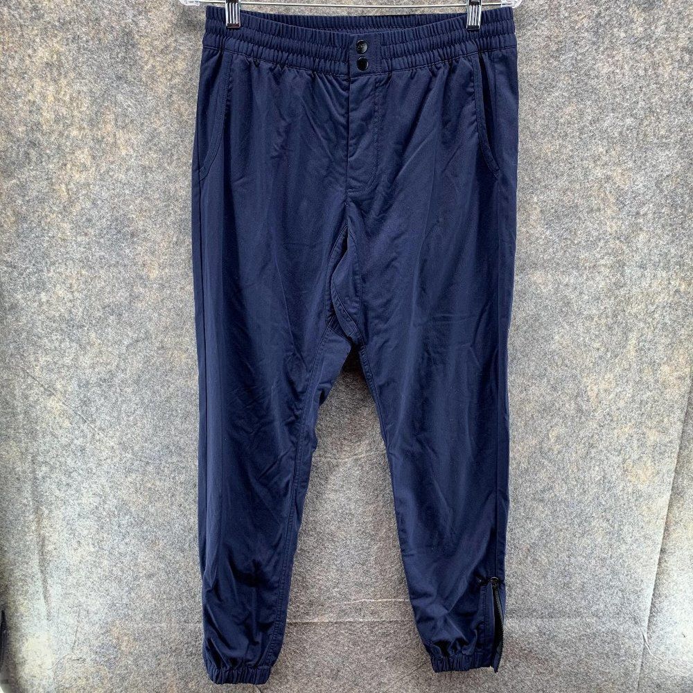 Nike Sweatpants Men's Medium Adult Casual Blue Joggers Outdoors Pockets - Picture 1 of 11